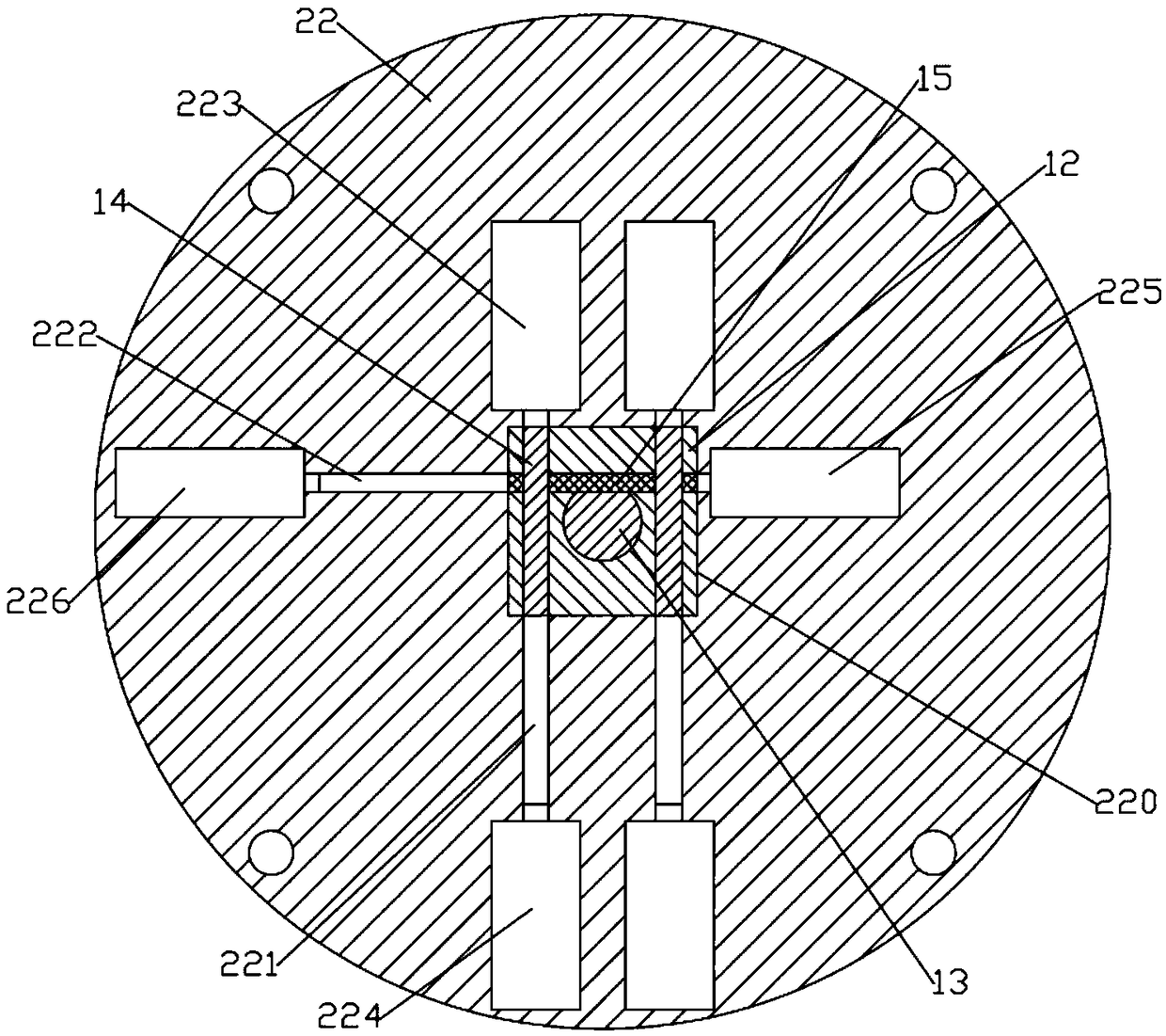 Auxiliary drill rod replacement device for breaking hammer