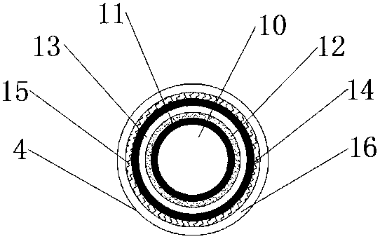 Flame-retardant cable