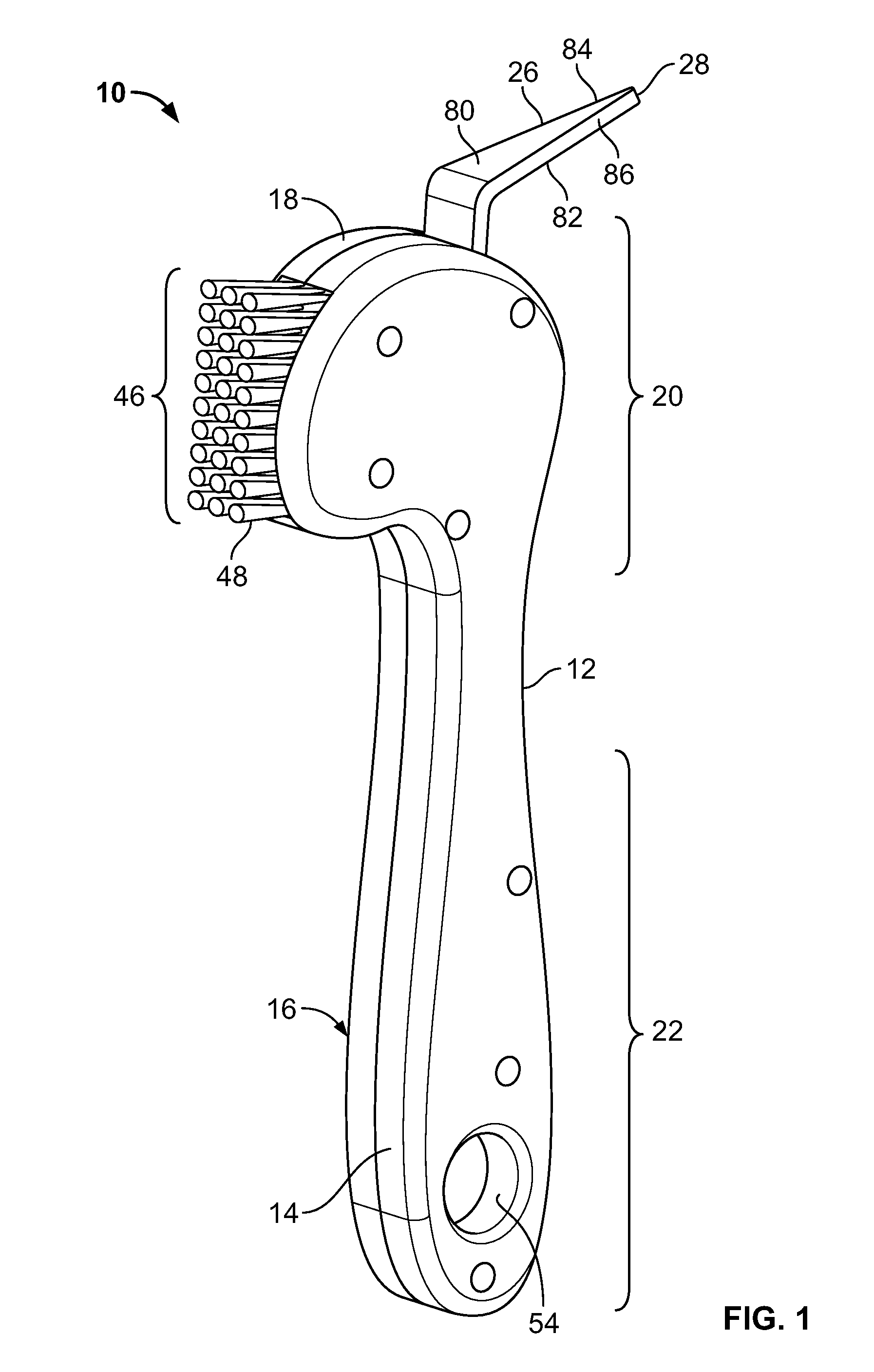 Illuminated hoof pick