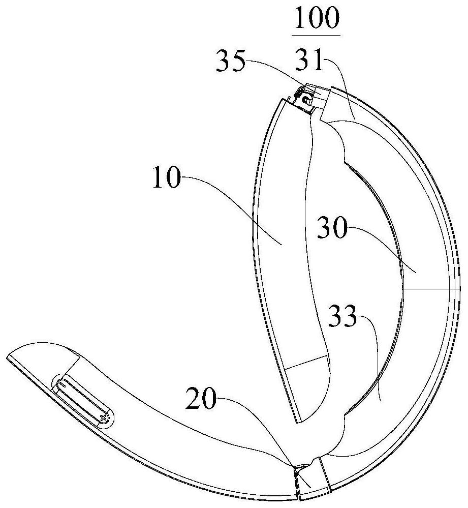 Neck massage instrument