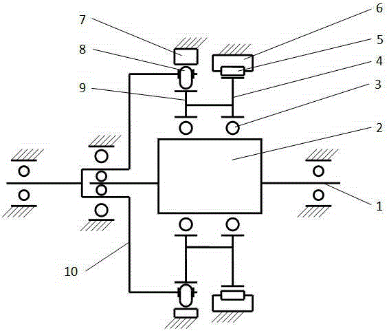 Cycloidal sliding-tooth reducer