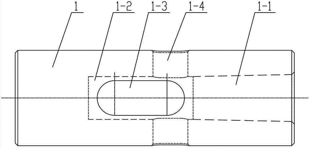 Turning processing method of wheel groove milling cutter