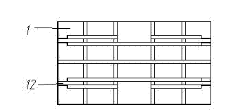 Construction method of deformable template of variable cross-section high pier