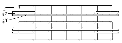 Construction method of deformable template of variable cross-section high pier