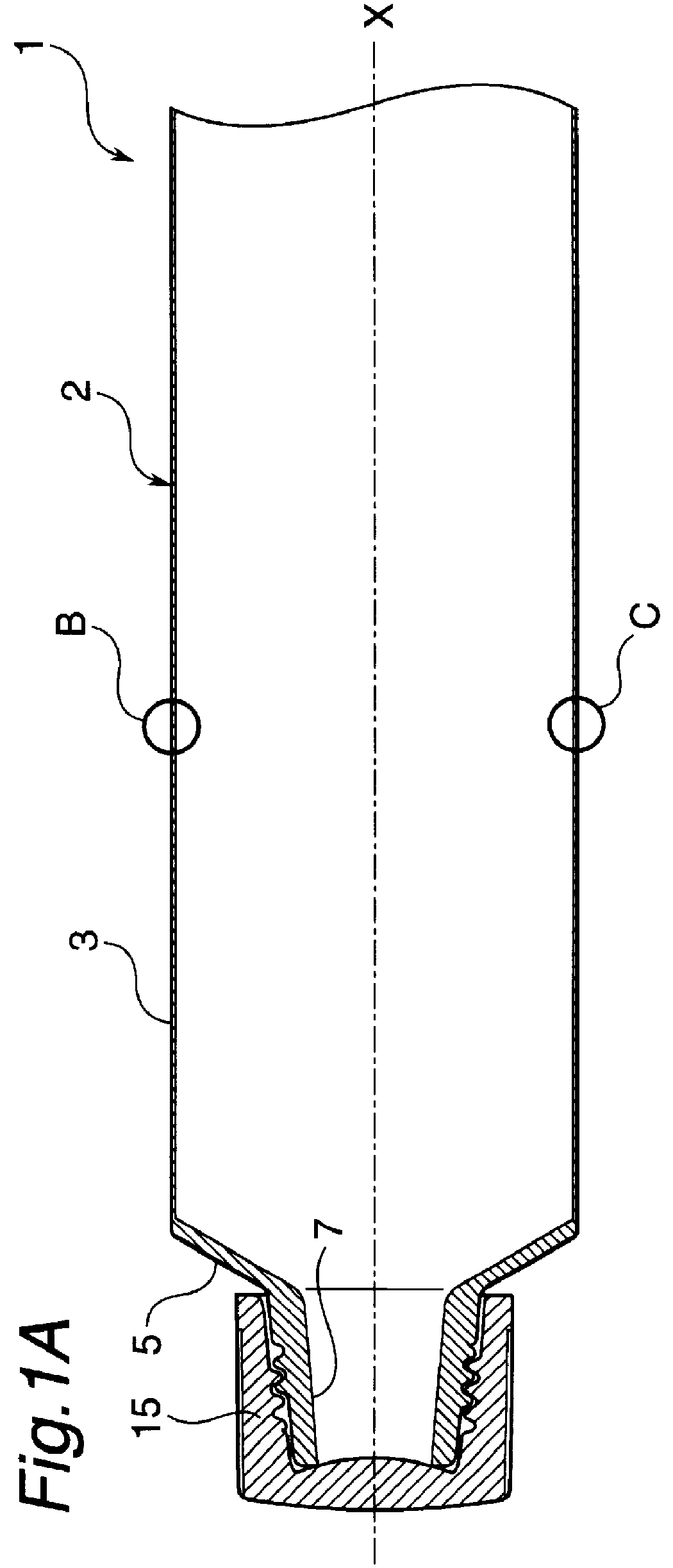 Metallic extruded tube, aerosol can and method of manufacturing metallic extruded tube