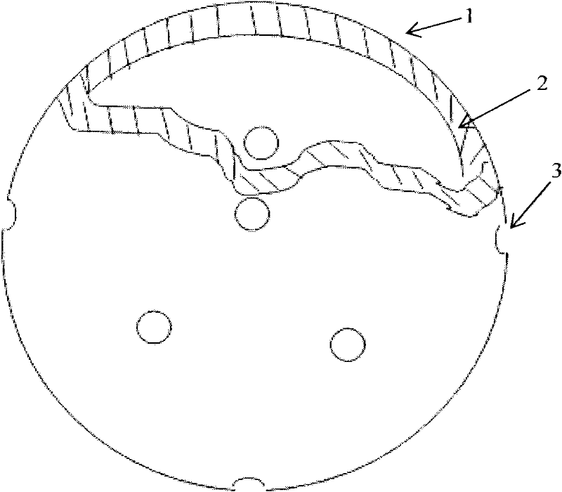 Preparation method for hollow ceramic ball with openings