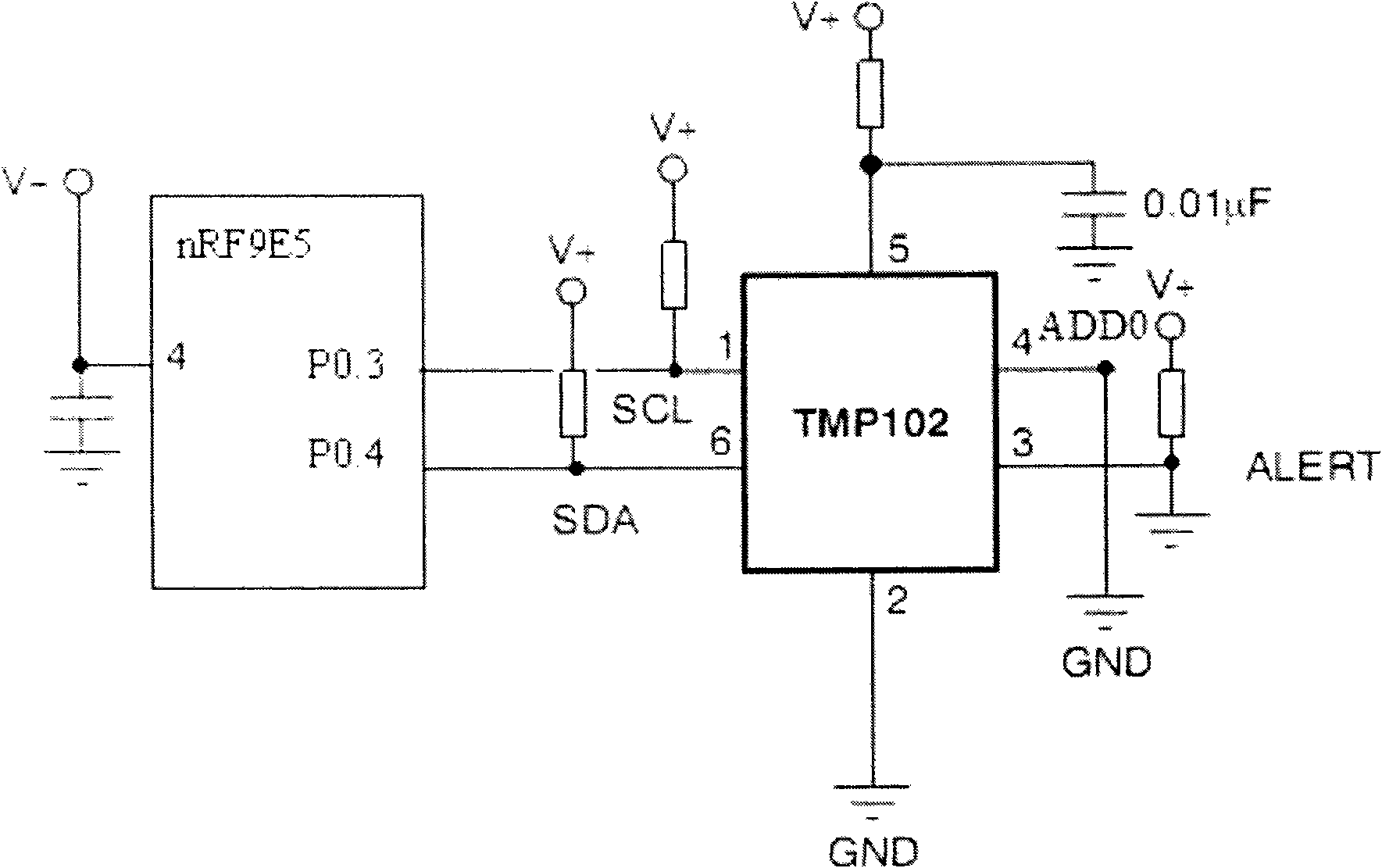 Ultra-low power consumption wireless temperature measurement node based on RFID