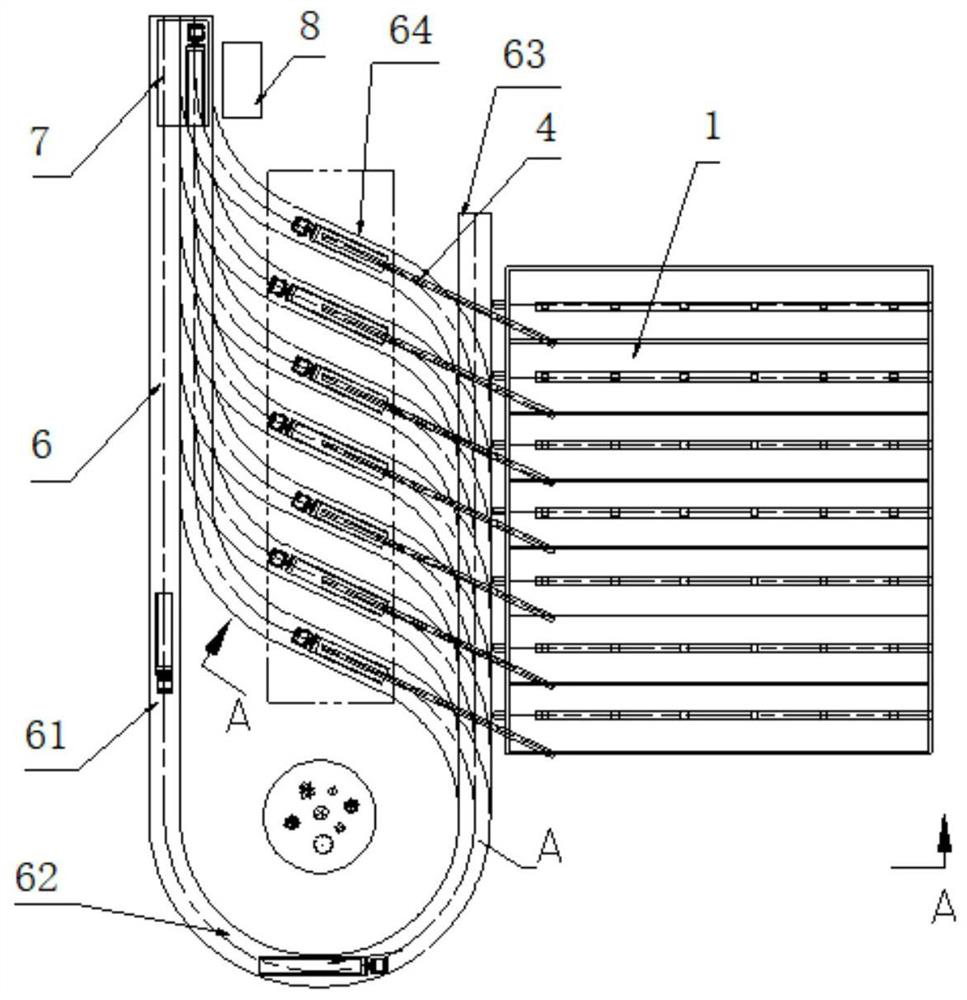 A material loading system