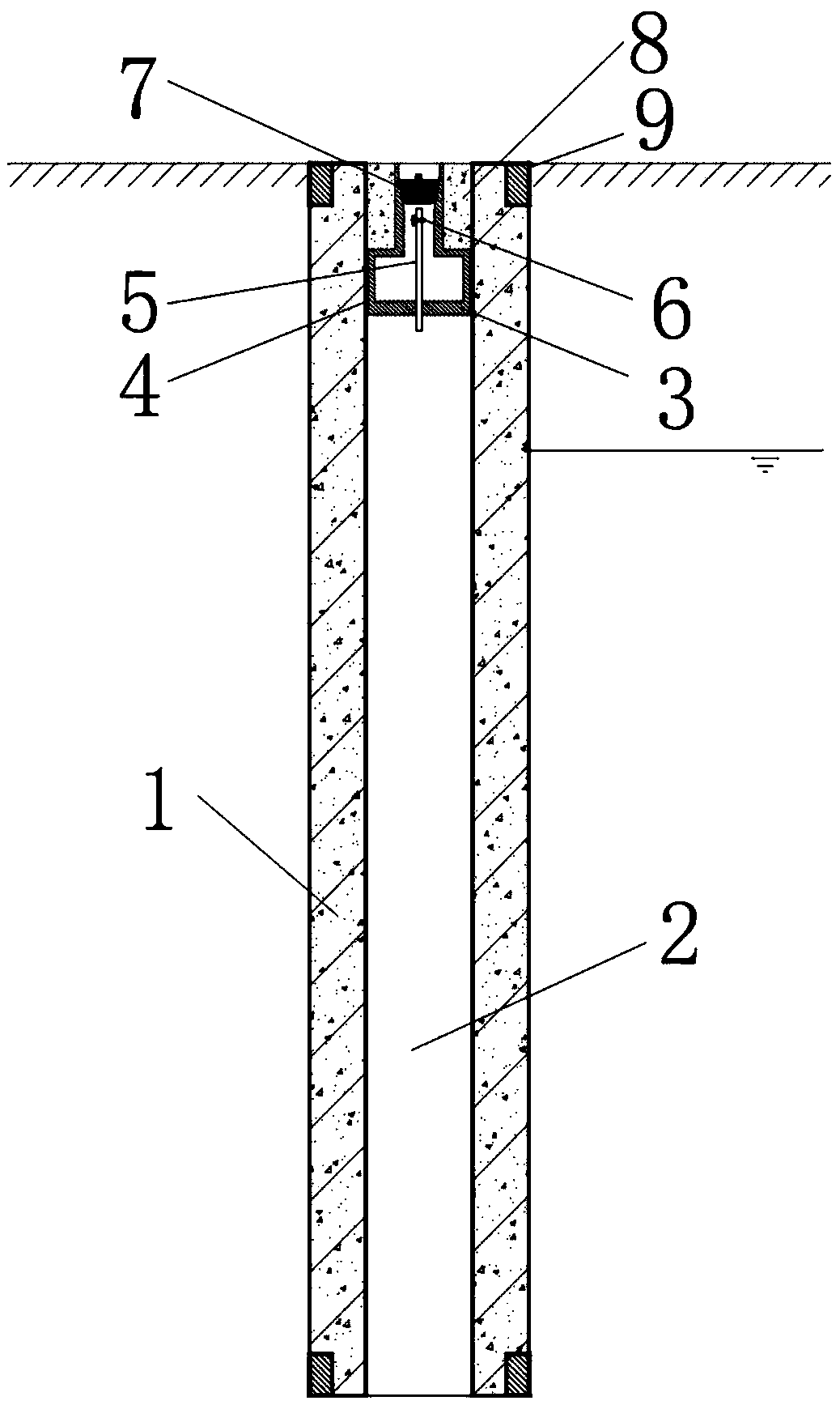 Suction matching device capable of improving uplift bearing capacity of tubular pile