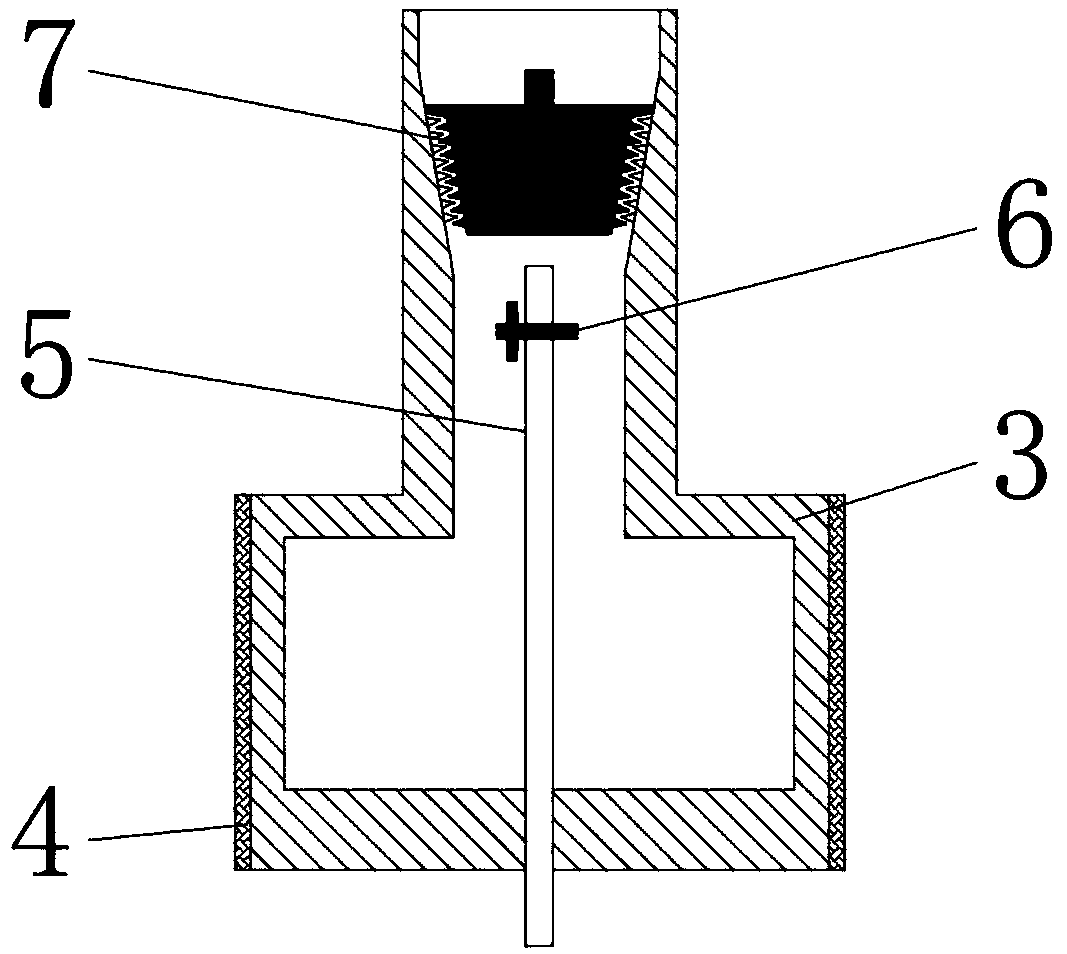 Suction matching device capable of improving uplift bearing capacity of tubular pile