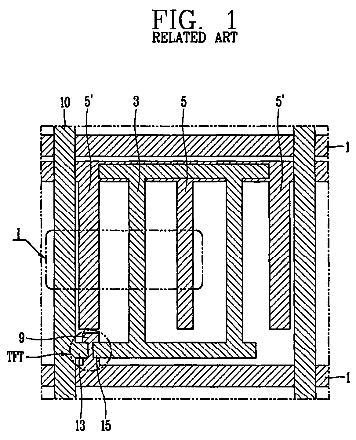 In-plane switching mode liquid crystal display device