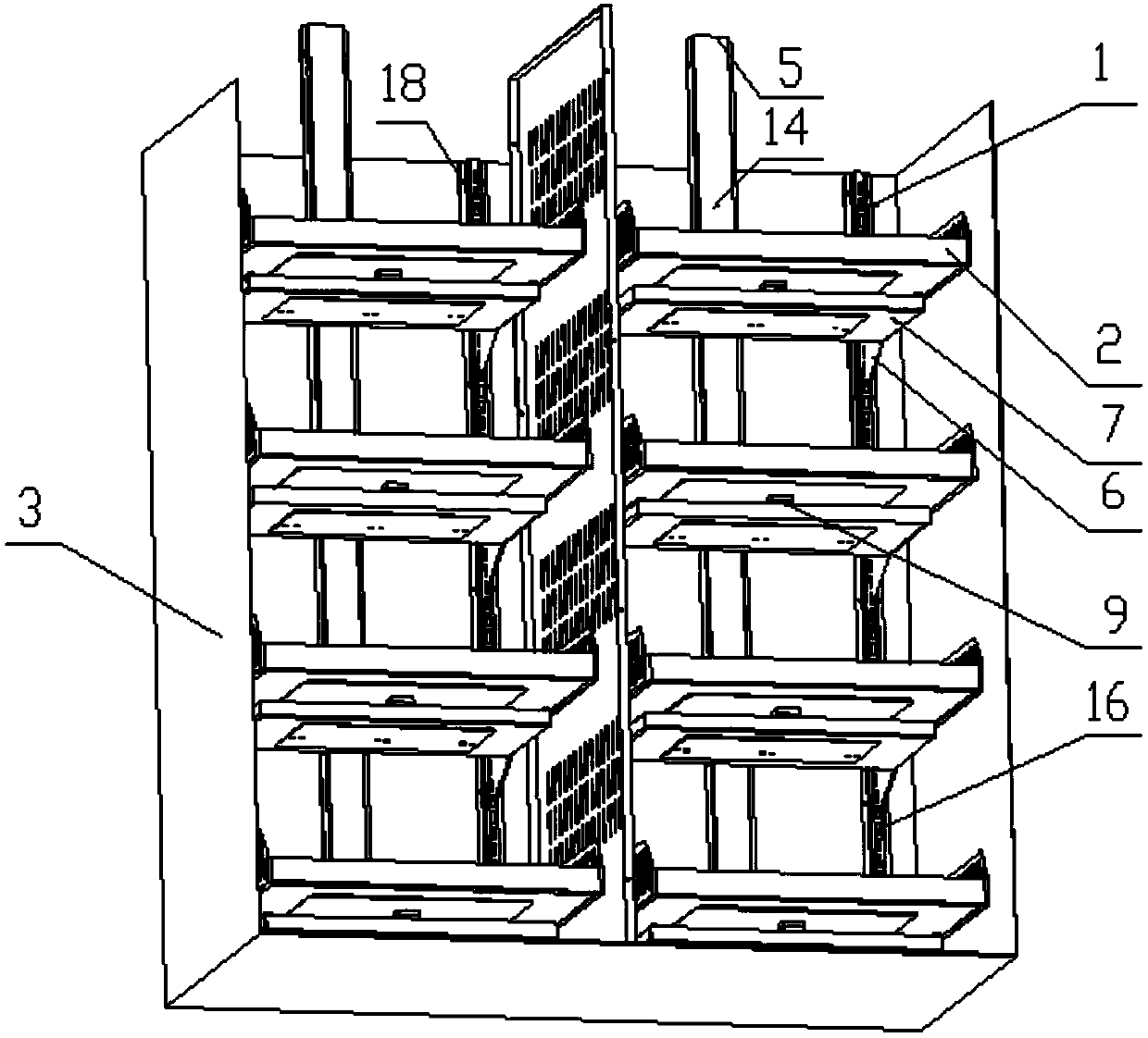 Gravity sensing automatic vending machine