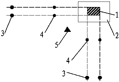 External control construction method of super high-rise building core tube shaft net