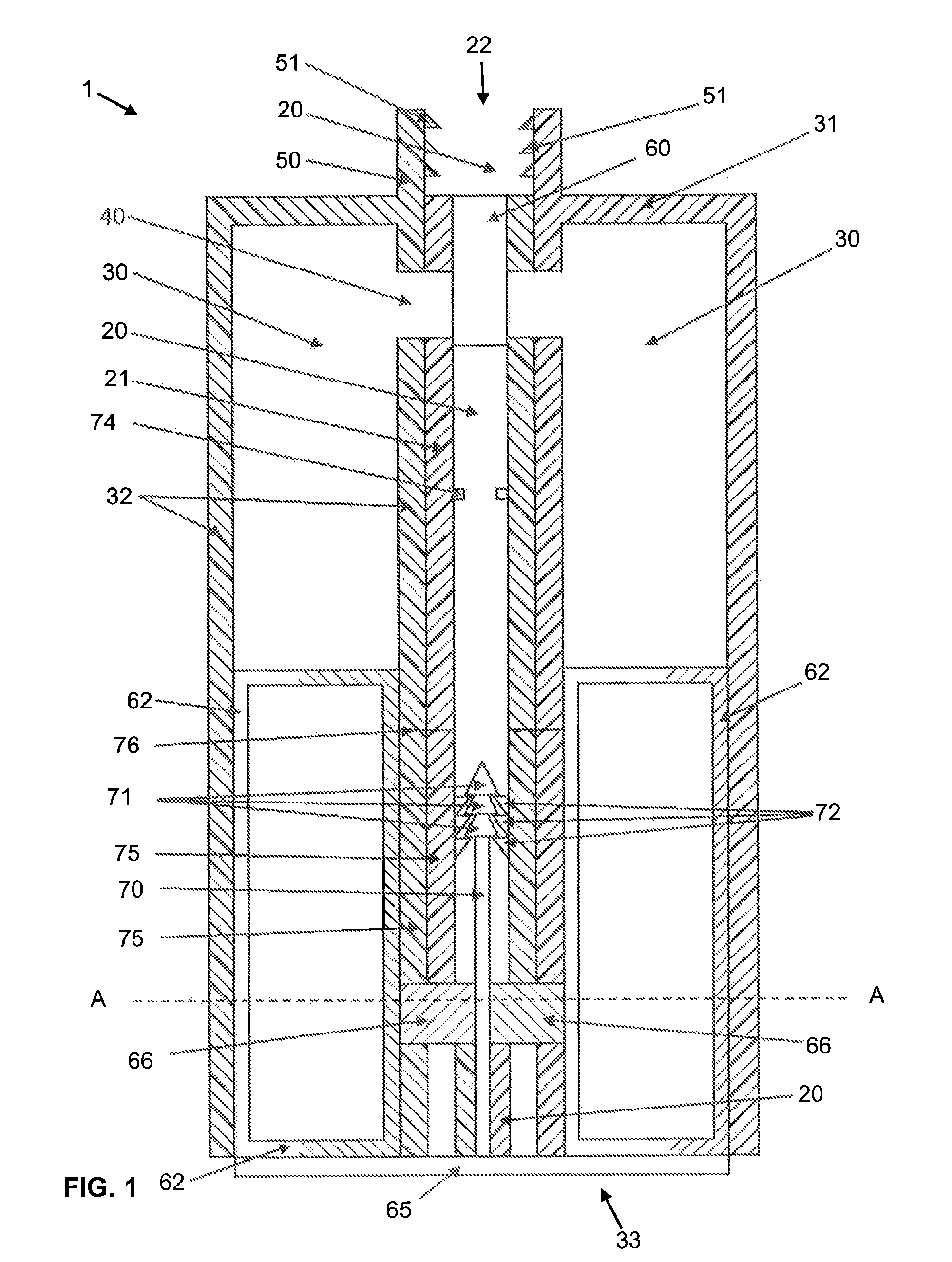 Cartridge system and dispensing tube for said cartridge system