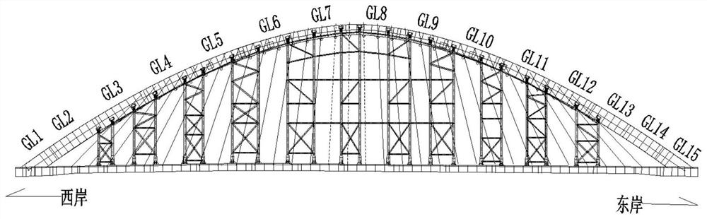 Method for matching and cutting closure section of basket arch with hexagonal section