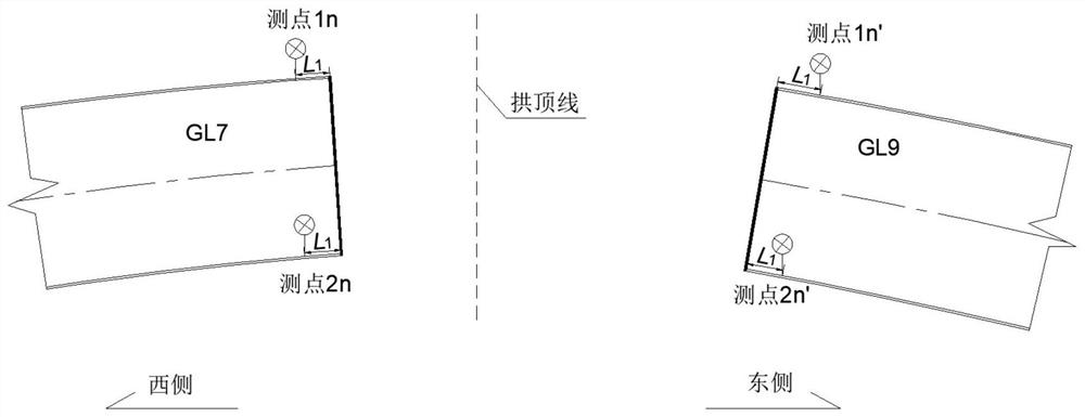 Method for matching and cutting closure section of basket arch with hexagonal section