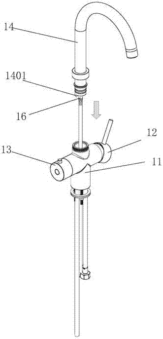 Three-in-one direct drinking water system