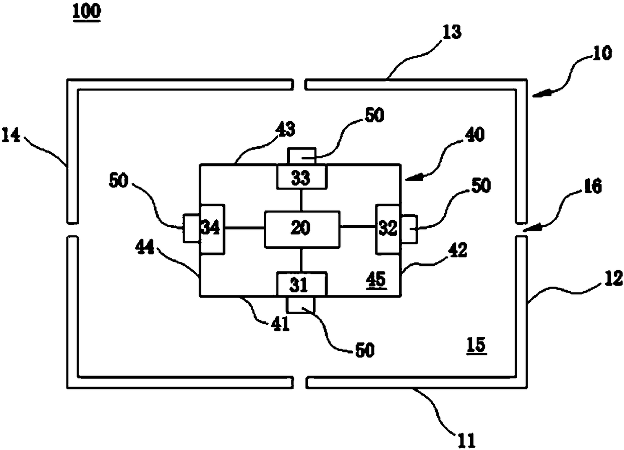 Display box, display screen, control system of display screen, display screen matching method and device