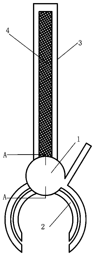 Animal tail marking pen