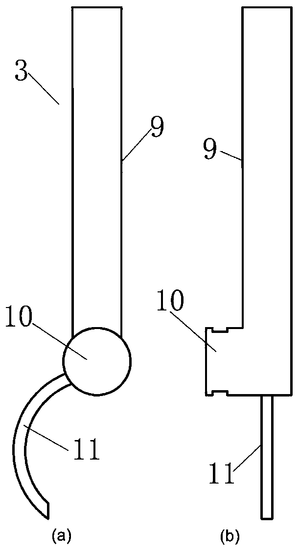 Animal tail marking pen