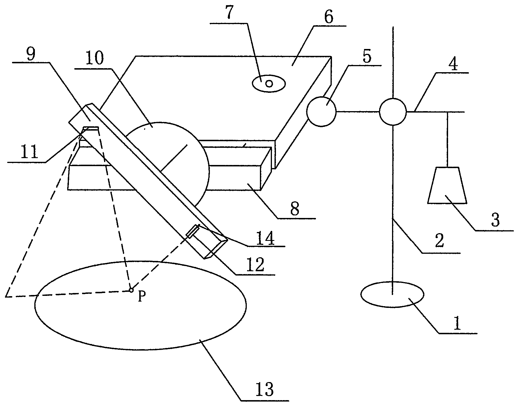 Guide support for accurate puncture under CT