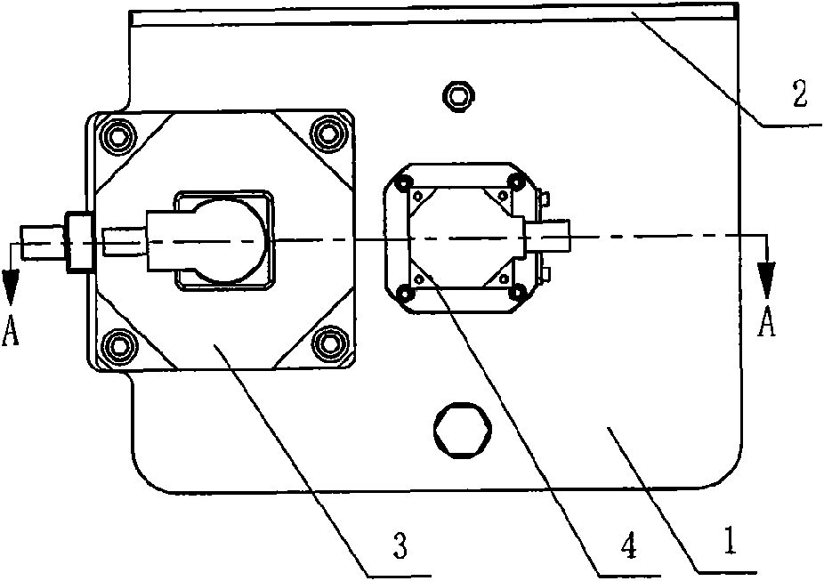 Gapless transmission device of numerical control contour grinder