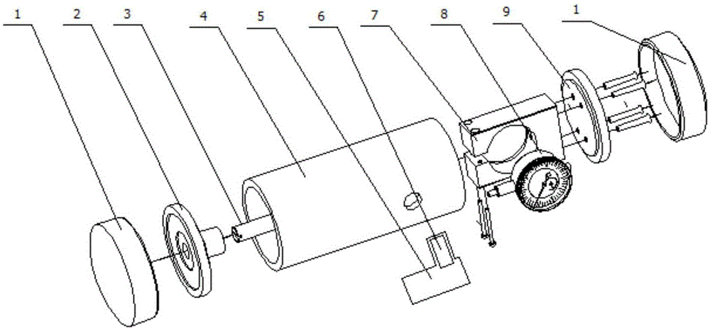 Sensor based on displacement amplifying device automatic identification technology