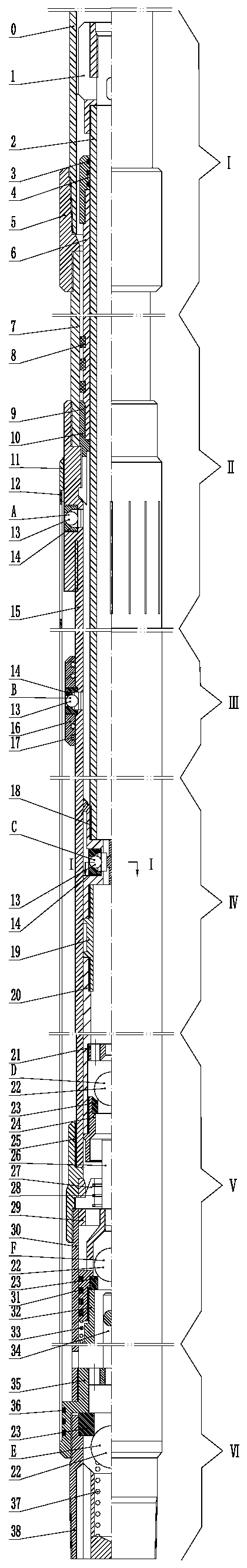 Full-filled and oil-discharged double-acting oil pump