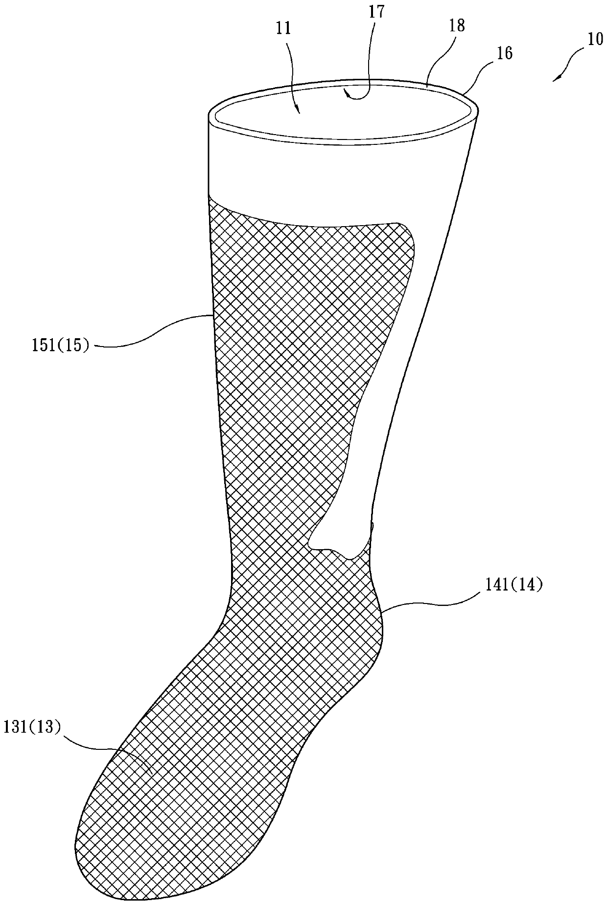 Method for manufacturing rubber shoe with foaming lining layer