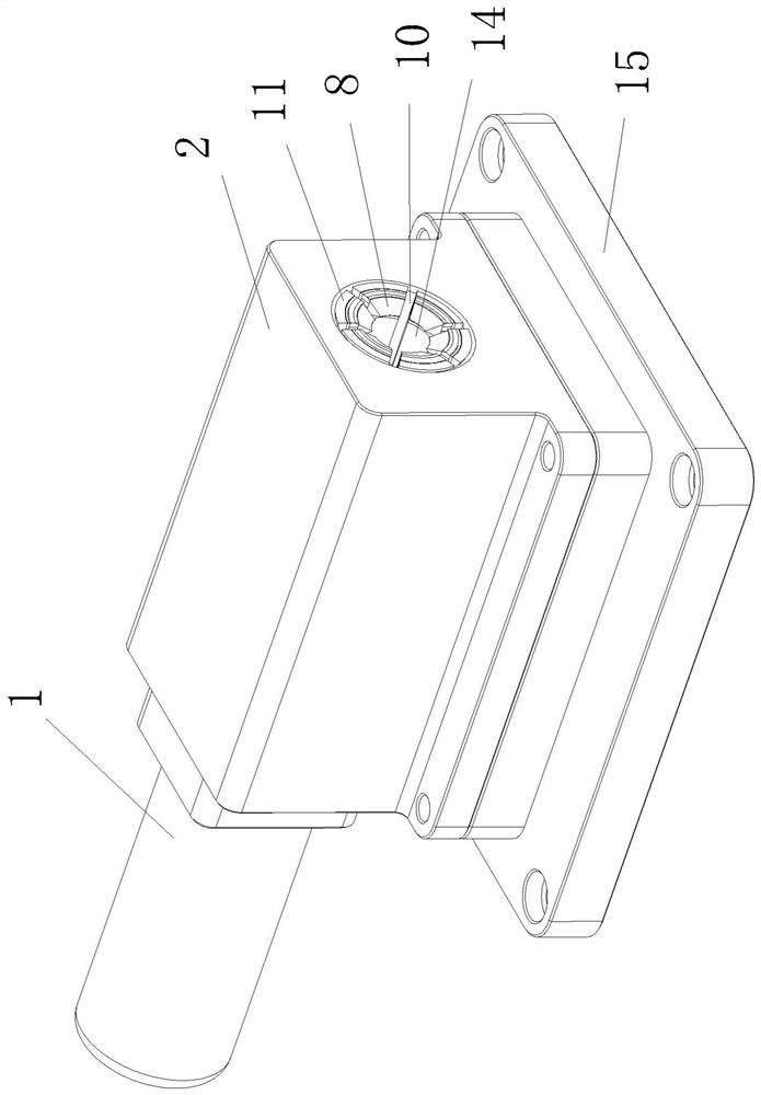 A pvc pipe cutting device for decoration construction