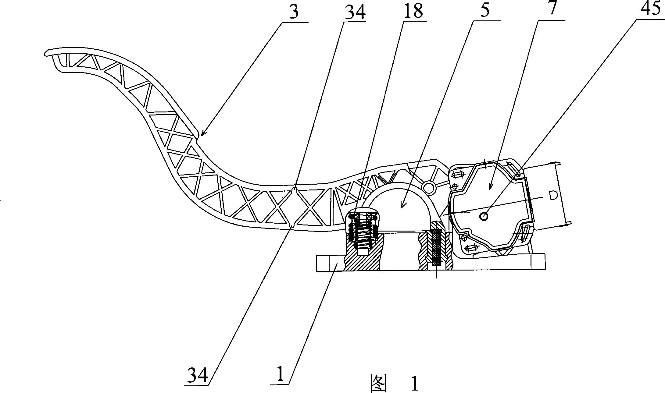 Accelerator pedal device