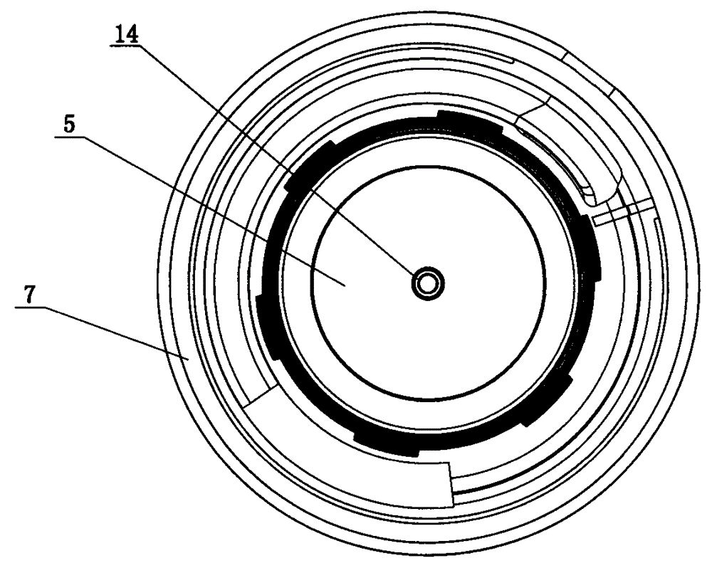 Semi-active control hydraulic suspension for automobile powertrain