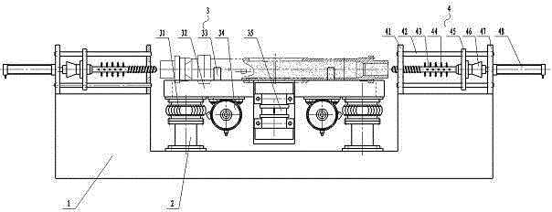 Sand cleaning machine for axle case casting