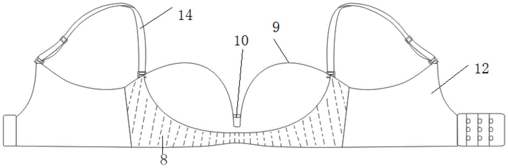 A kind of steel ring bra and its manufacturing process