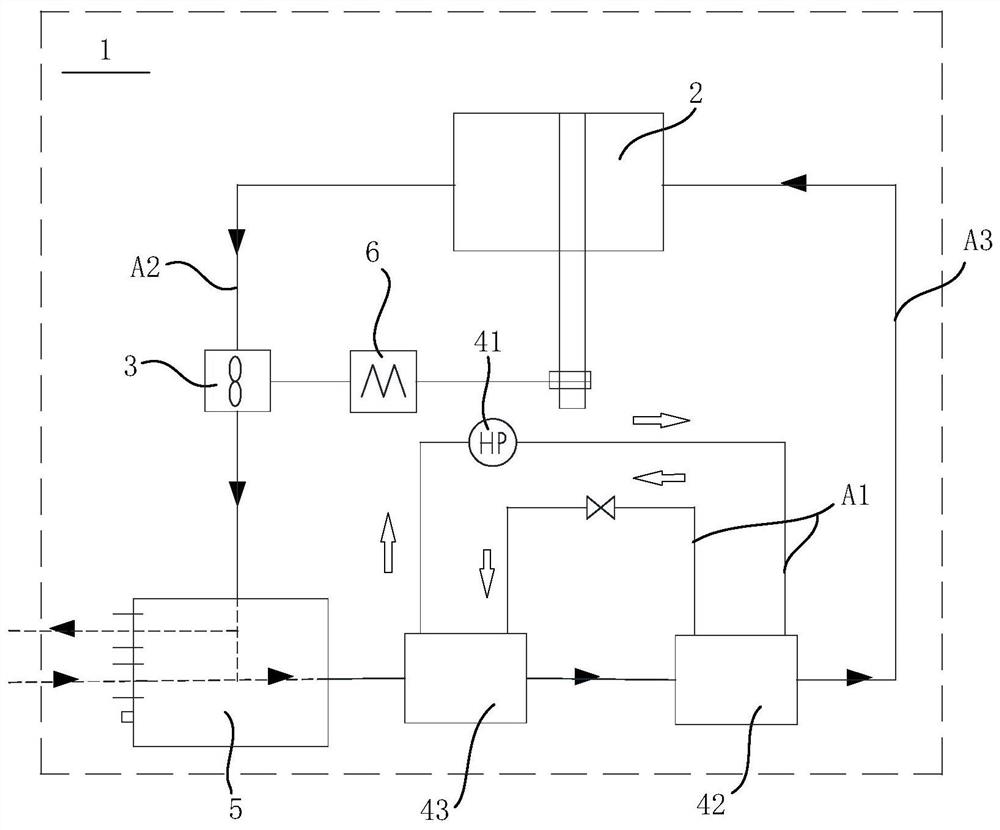 Heat pump clothes dryer and control method for heat pump clothes dryer