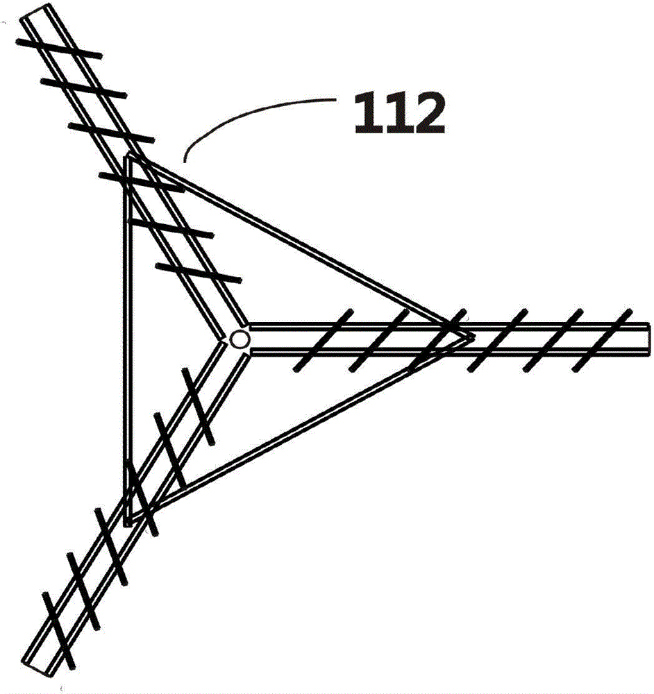 Ice slurry concentrating, equalizing, storing and dispatching tank device