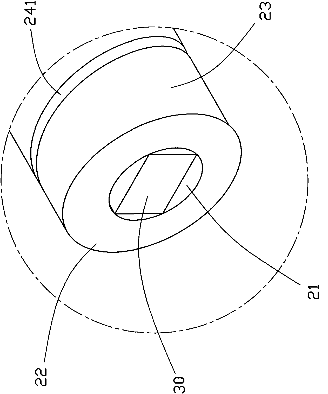 Light-emitting diode light fitting