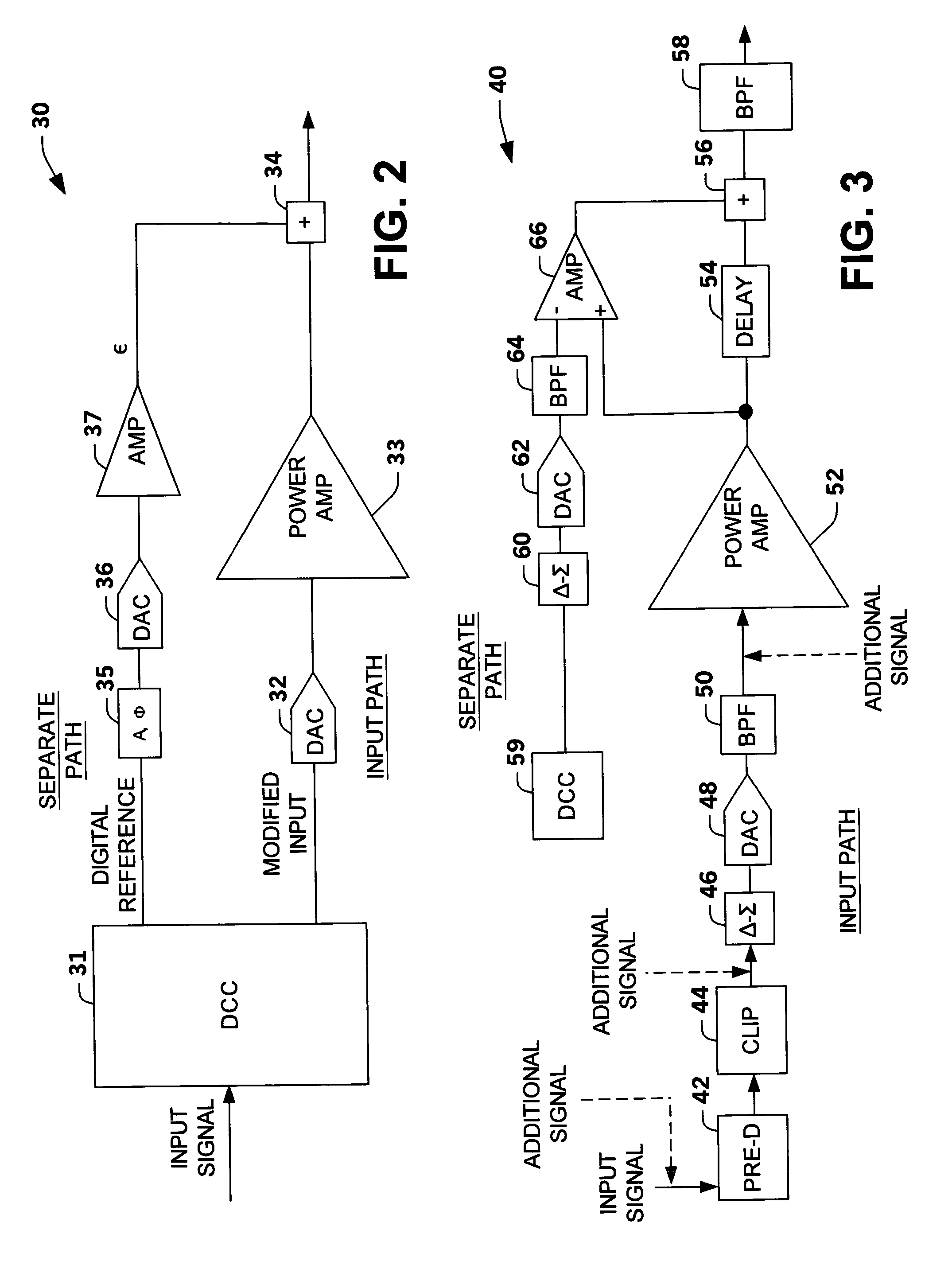 Digital cross cancellation system