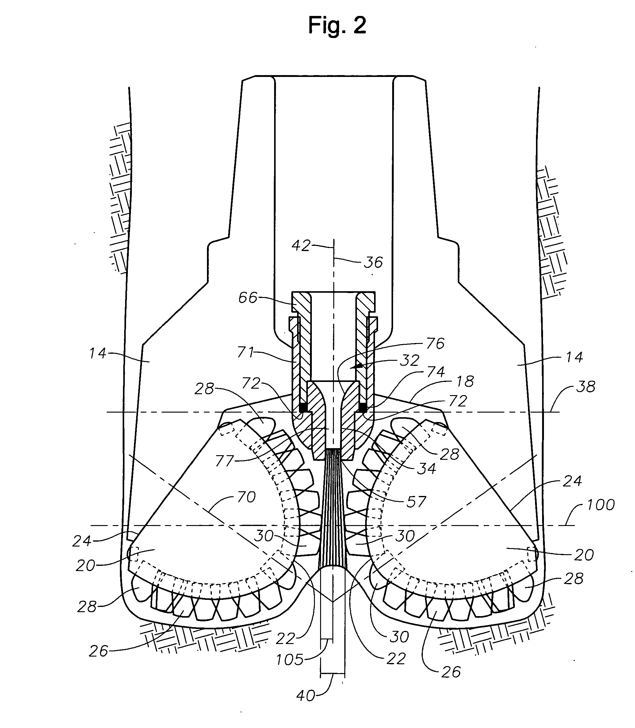 Dual property hydraulic configuration