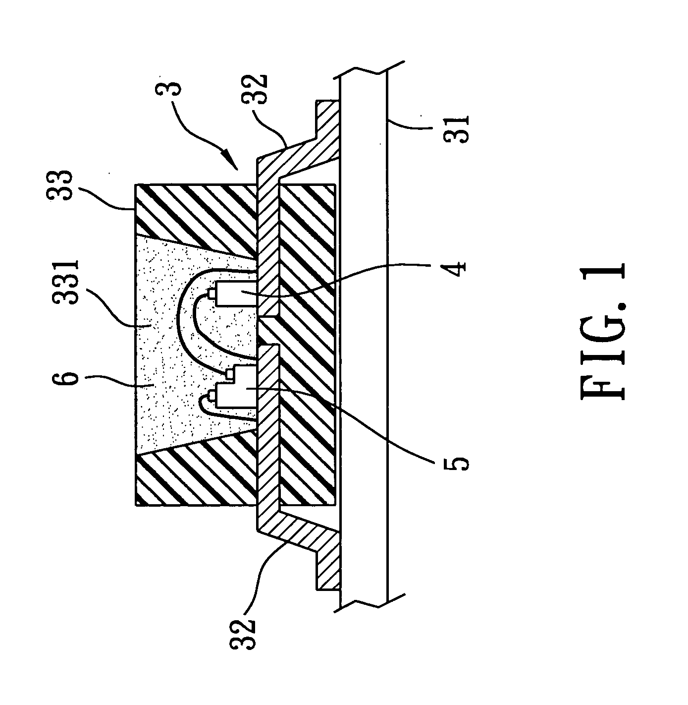 White-light emitting semiconductor device