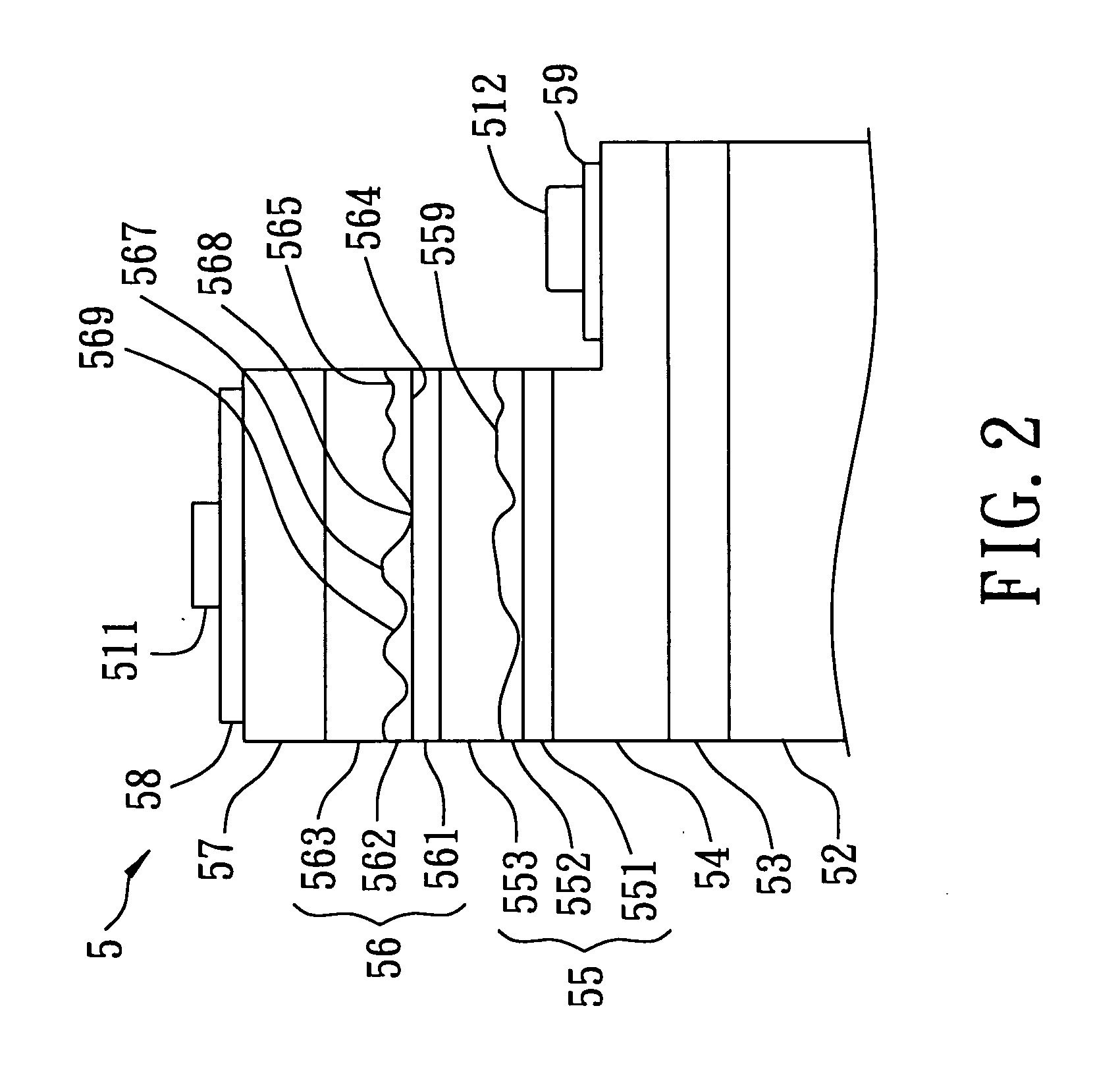 White-light emitting semiconductor device