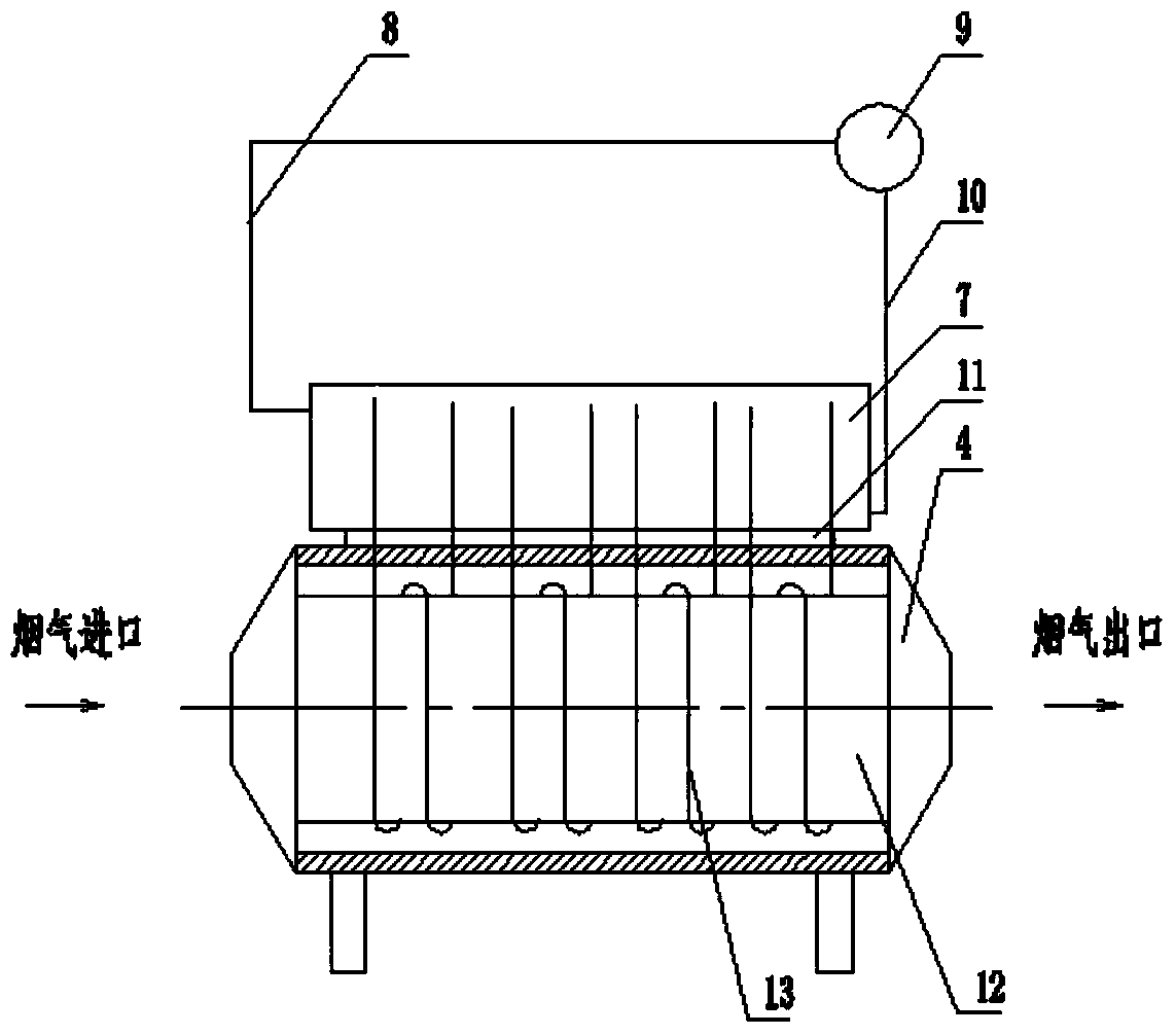 Glass kiln waste heat recovery system