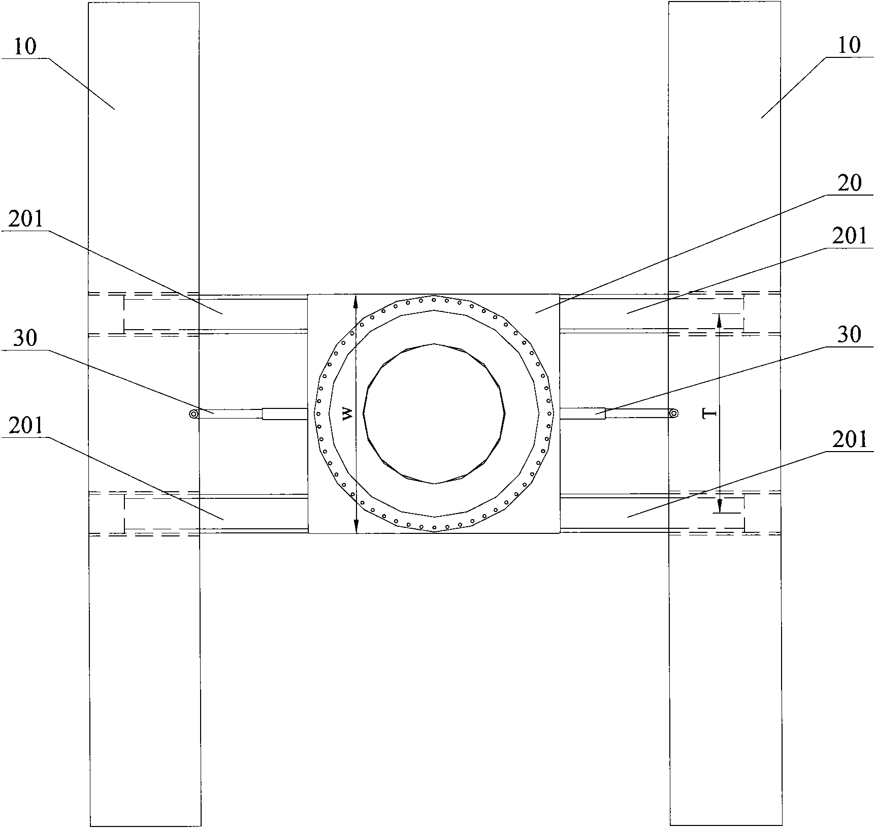 Crawler chassis and engineering machine with same