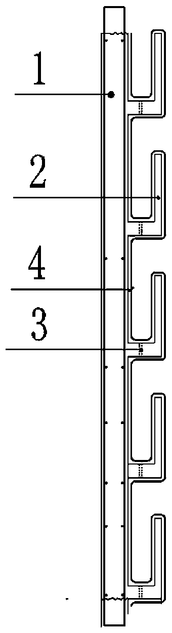 Prefabricated assembly type plant wall