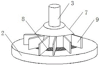 Shaft sealing mechanism for mortar mixer