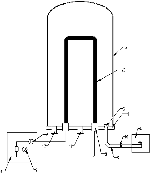 Novel polycrystalline silicon production preheating method and novel polycrystalline silicon production preheating device