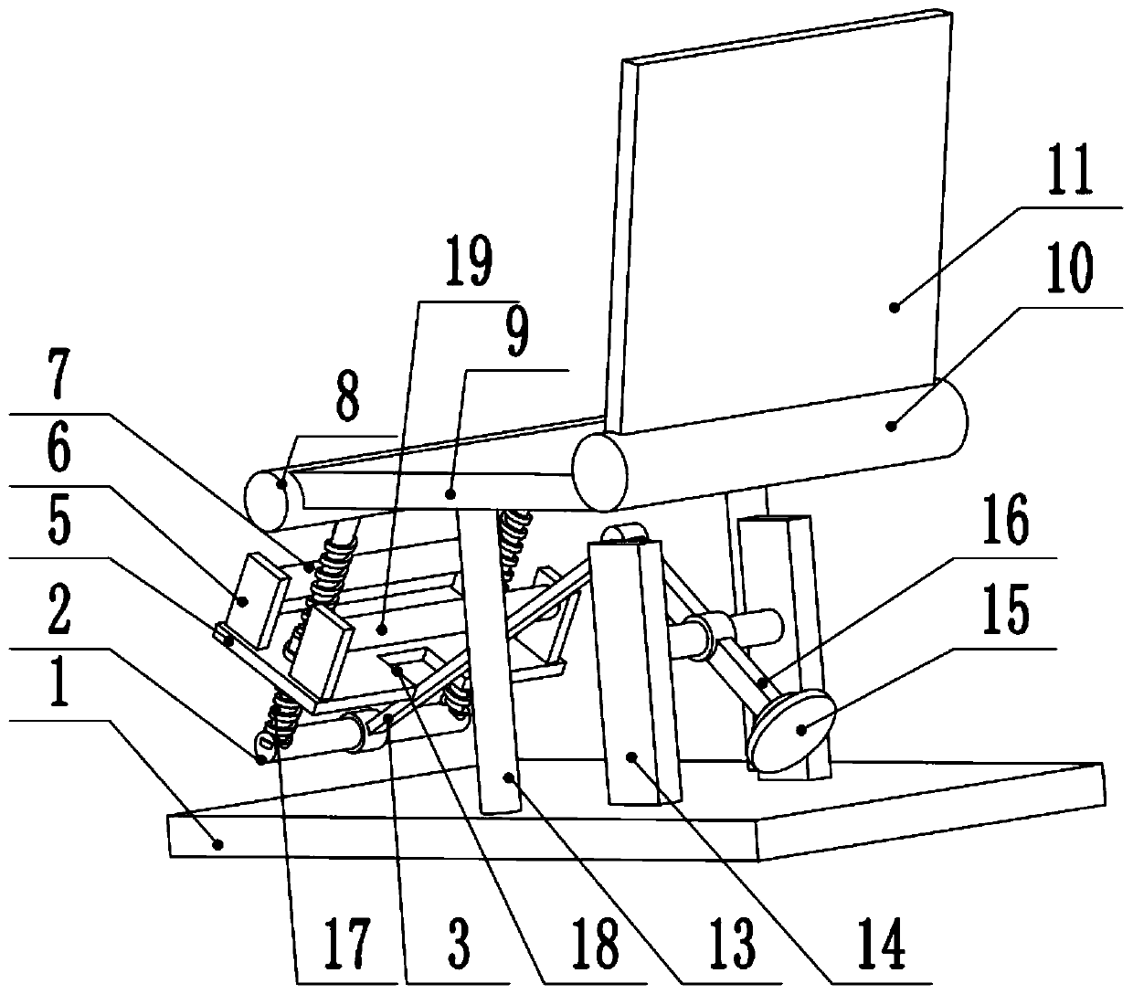 Novel medical orthopedic rehabilitation exercising device