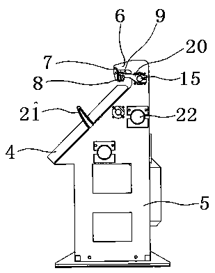 Steel bar straightening and shearing machine and steel bar straightening and shearing method