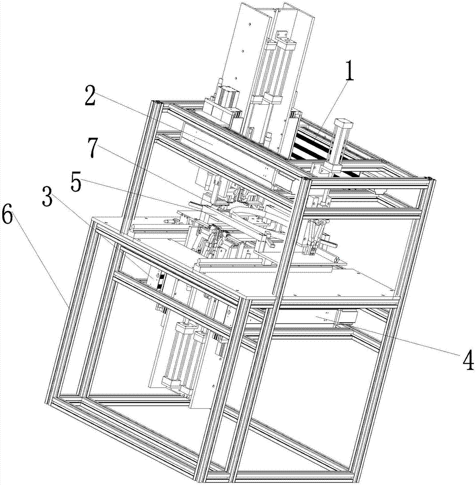 Tennis racket and badminton racket automatic string drawing machine