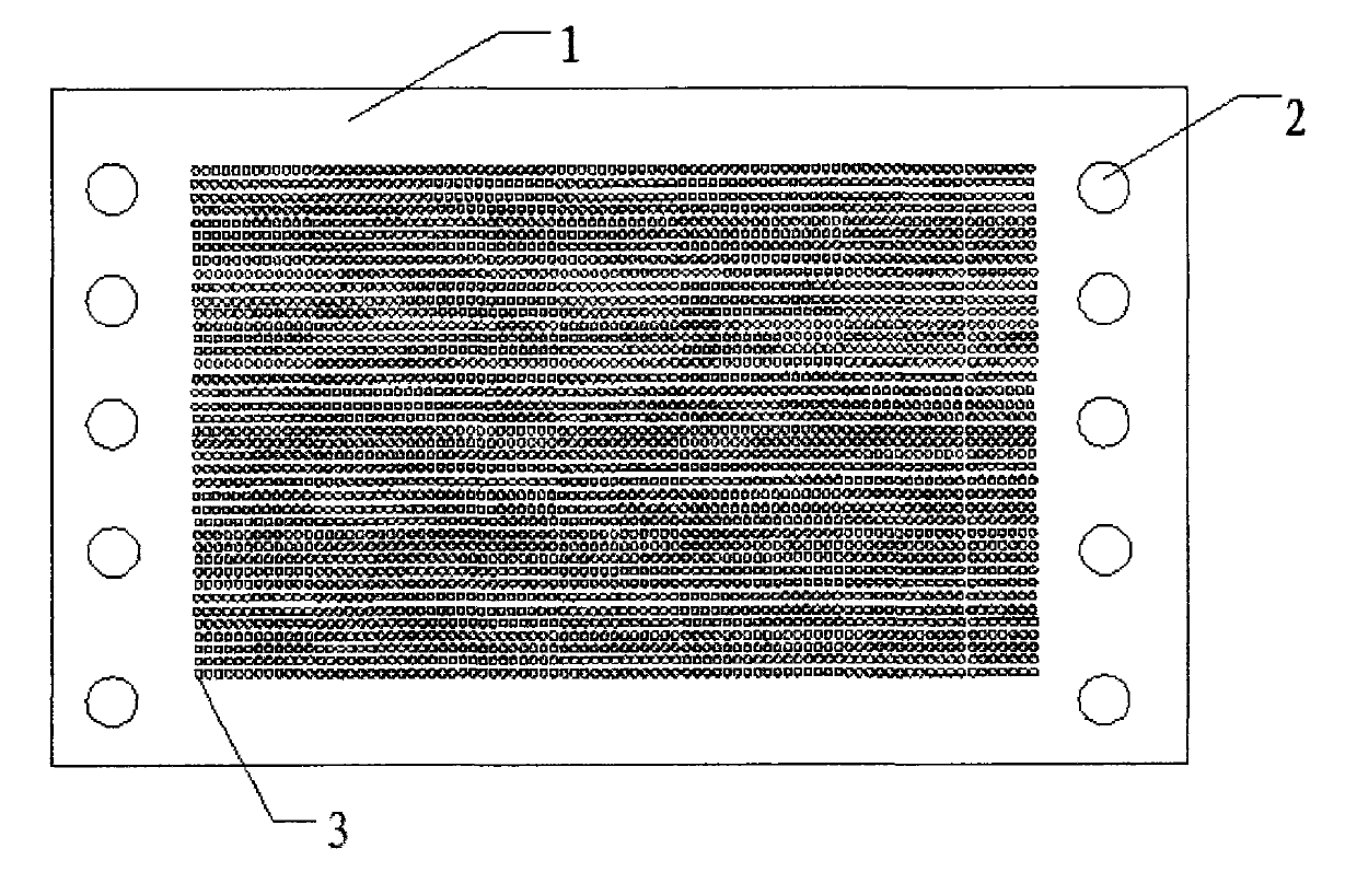 Diode ceramic packaging template